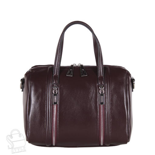 Сумка женская кожаная 9500-2NN wine Natale Navetta  фото 3