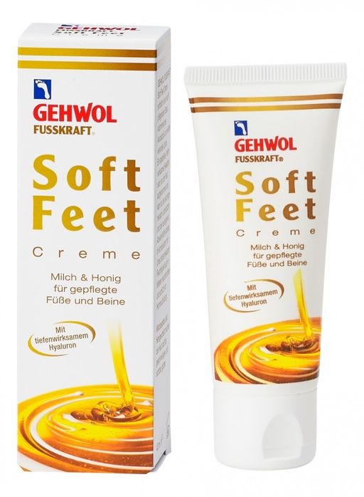 Gehwol крем шелковый молоко и мед 40мл