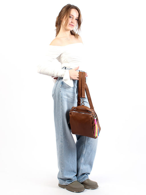 LACCOMA рюкзак Лилу-Y2005-рыжий эко кожа хлопок