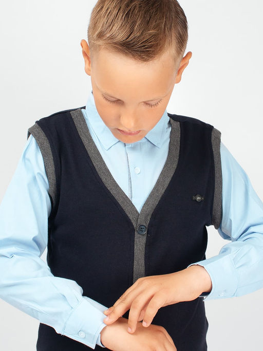 Джемпер-обманка для мальчика Соль&Перец уценка  фото 6