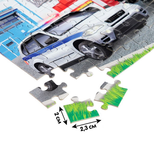 Пазл Полезные машины, 80 деталей - Puzzle time фото 3