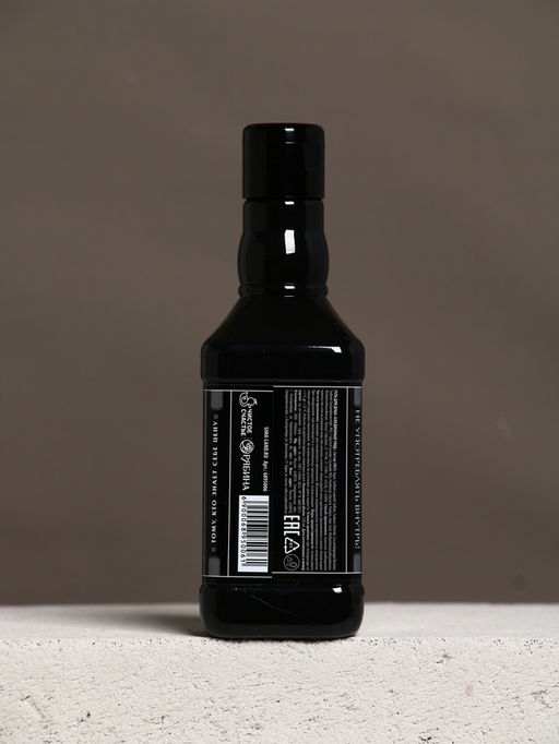 Подарочный набор Лучшему мужчине, гель для душа во флаконе виски, чёрный и мочалка лента, Чистое счастье  фото 5