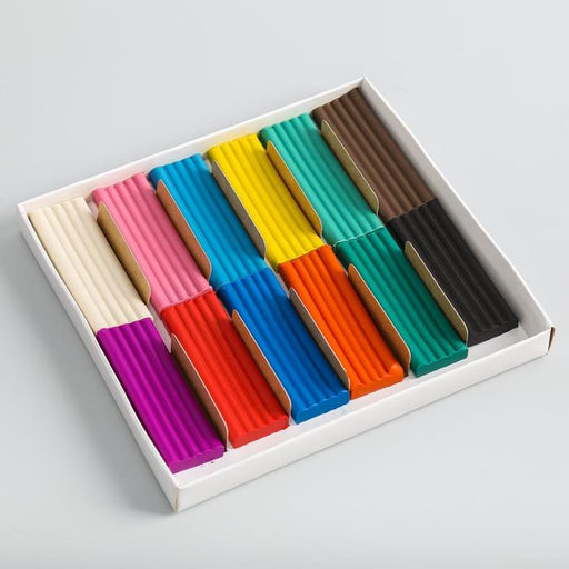 Пластилин СМЕШАРИКИ, 12 цветов, 180 г  фото 6