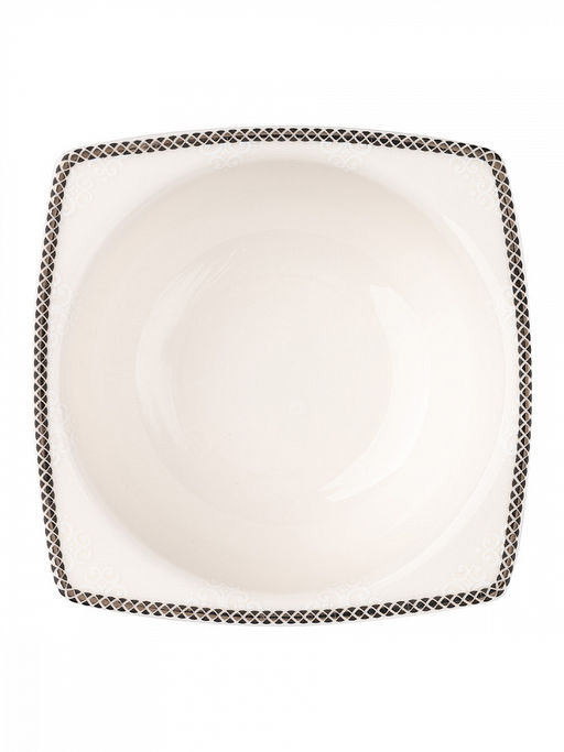 Салатник D14, 300мл белый фарфор - Lucky фото 2