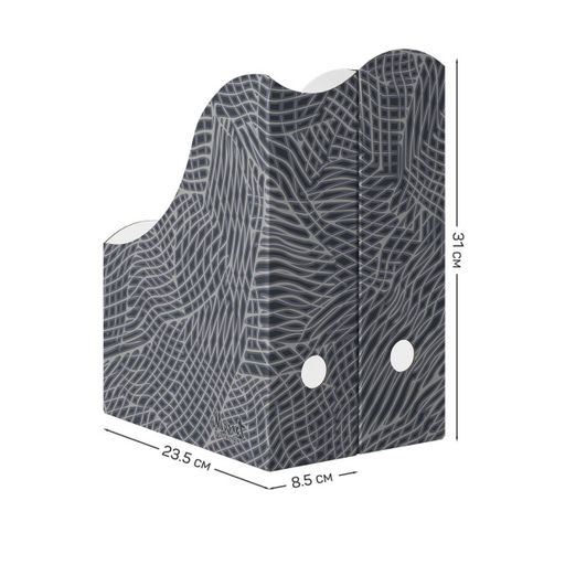 VAL MN-3VP-85 Лотки для бумаг верт., 31*23.5*8.5 см, набор 6 шт., MONET NIGHT, шт - Valiant фото 2