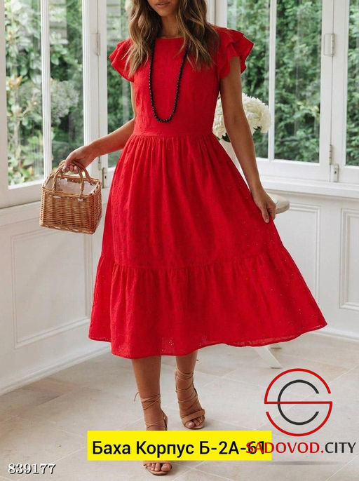 Платье женское из хлопка - Bruno фото 2