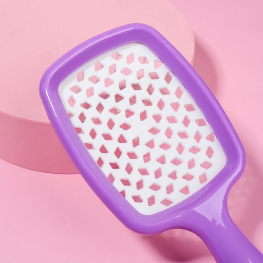 Цена за 2 шт. Расчёска массажная, широкая, продуваемая, 8.3×20(±1) см, МИКС