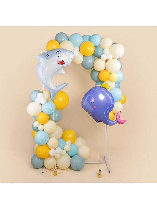 Воздушный шар фольгированный 34" «Акула»