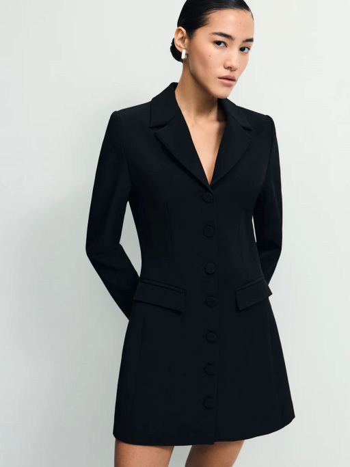 Приталенное мини платье-жакет / Zarina