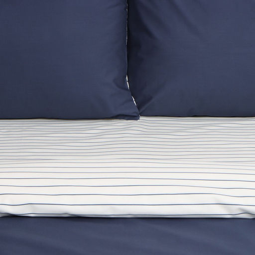 Постельное бельё Этель 2 сп Stripes: blue, 175х215см, 200х214см, 50х70см-2 шт, перкаль,114 г/м2 фото 2