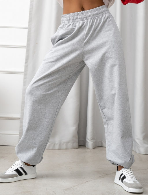 Брюки жен.арт.1226/1-5,темно-серый меланж - Binita фото 2