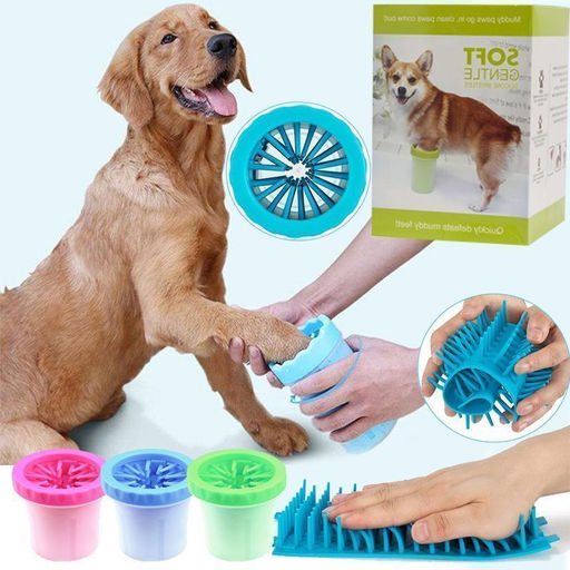 Лапомойка для средних и крупных пород собак 15х10см.,900мл.