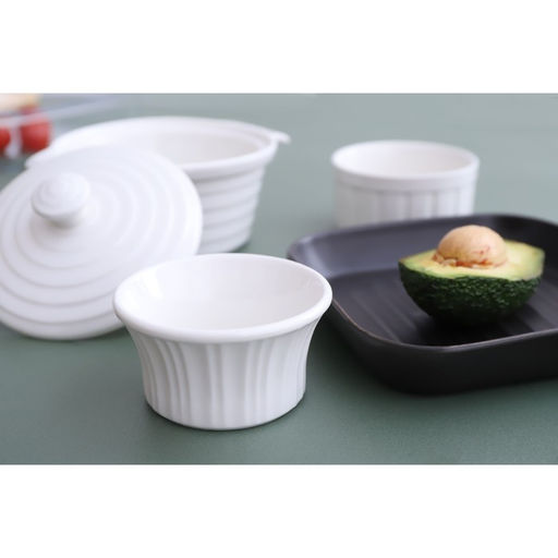 Рамекин Доляна Маффин, 150 мл, d=8.7 см, керамика, белый  фото 6