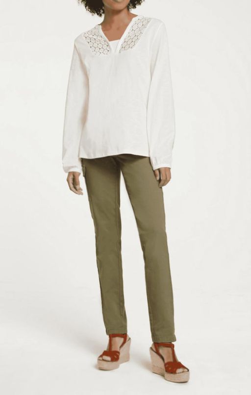 Блузка, шампань - Linea tesini фото 5