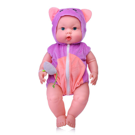 Пупс "Сашенька" с аксессуарами , в коробке