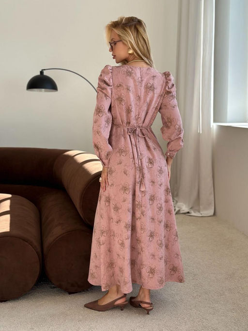 Платье #КТ6858 (1), пудровый - Dommod фото 10