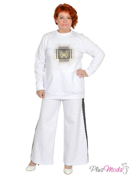 Толстовка Модель №1173 размеры 44-84 - Plusmoda фото 9