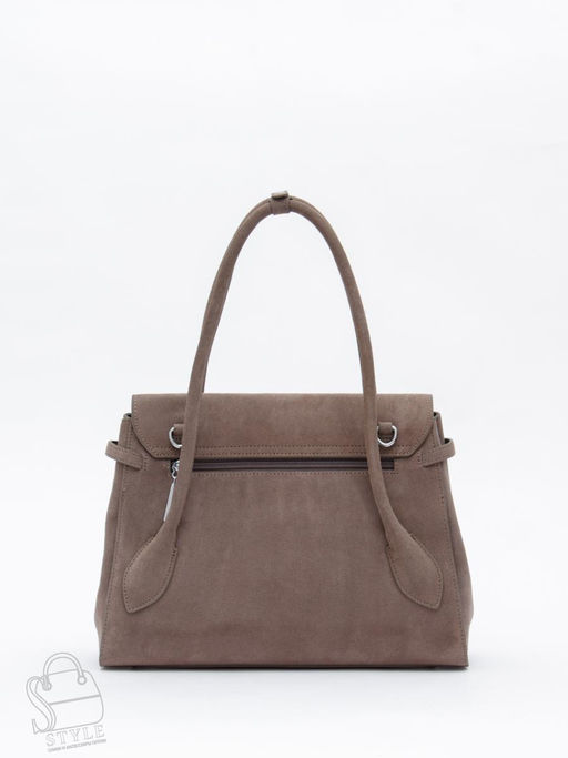 Сумка женская кожаная 2424YF apricot  Polina&Eiterou