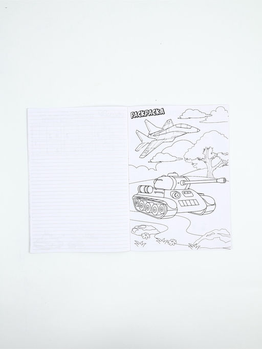 Цена за 4 шт. Блокнот с заданиями А5, 12 л «С 23 февраля» МИКС