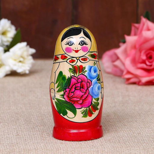 Матрёшка дерево «Семёновская», 6 кукольная, высшая категория