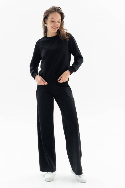 Джемпер женский 451L3-37 черный - Solo mio фото 3