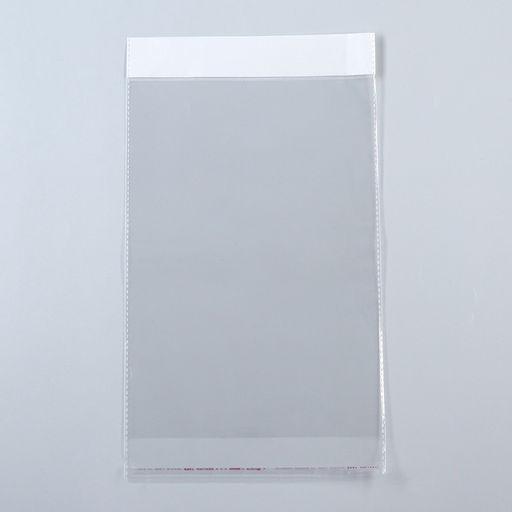 Цена за 100 шт. Пакет БОПП с клеевым клапаном, прозрачный 23 х 33/4 см, еврослот, 30 мкм