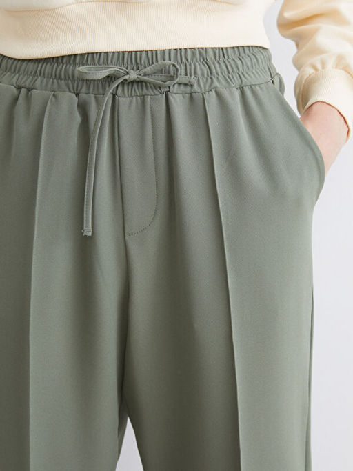 Beli Lastikli Kad?n Pantolon