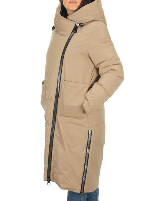 9082 BEIGE Куртка зимняя женская (200 гр. холлофайбера) - Fashion фото 2