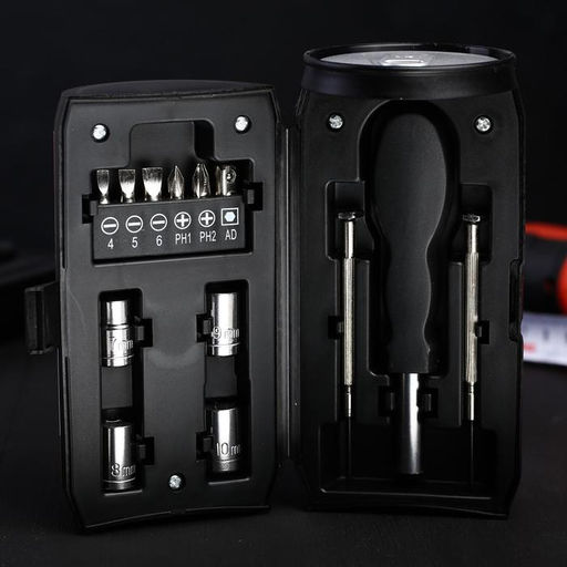 Подарочный набор инструментов в банке Мужик может всё, 13 предметов