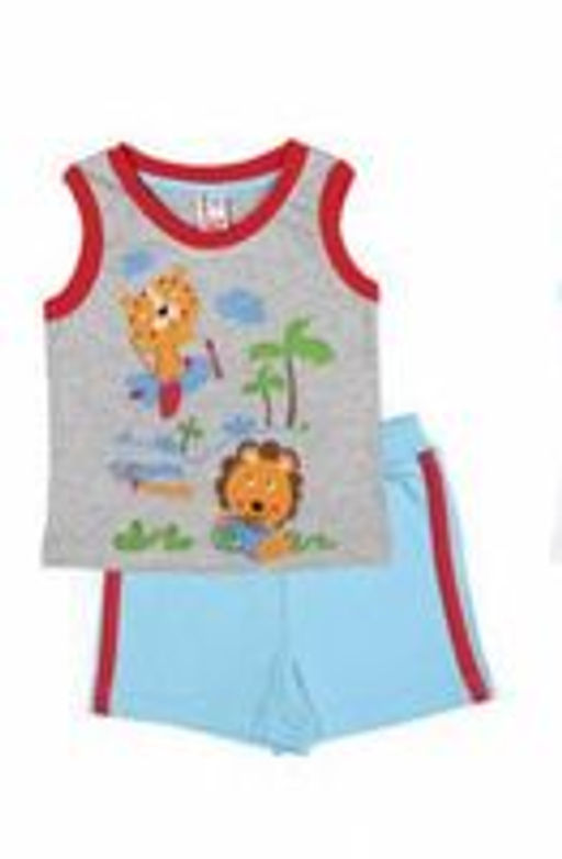 CRB wear/CSB 9559 Комплект ясельный, серый меланж/Ex.Cherubino фото 2