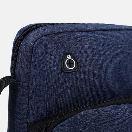 Сумка мужская, цвет синий - Simaland фото 4