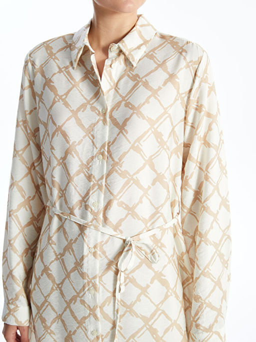 Desenli Kad?n G?mlek Tunik