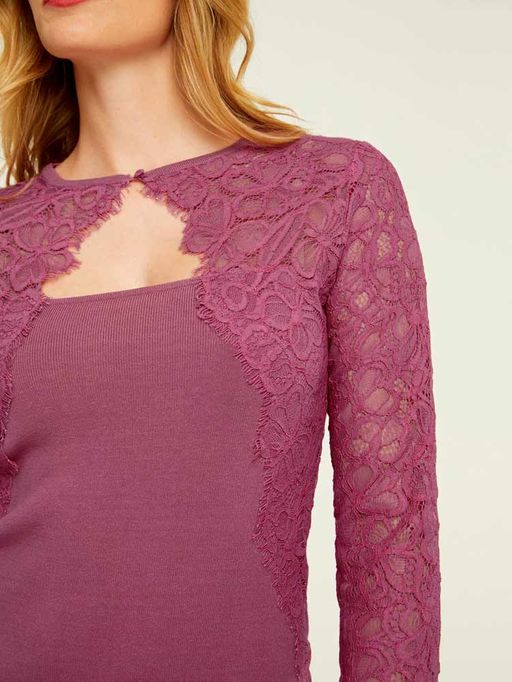 Пуловер, розовый - Ashley brooke фото 5