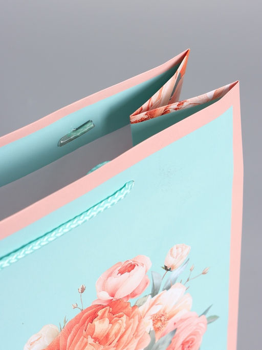 Пакет подарочный ламинированный «Подарок», 26×12×32 см