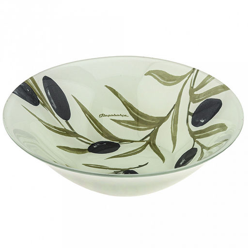 Олива (Oliva) Салатник стеклянный 800мл, д23см, h6,5см, Pasabahce (Россия) - Домашняя мода фото 3