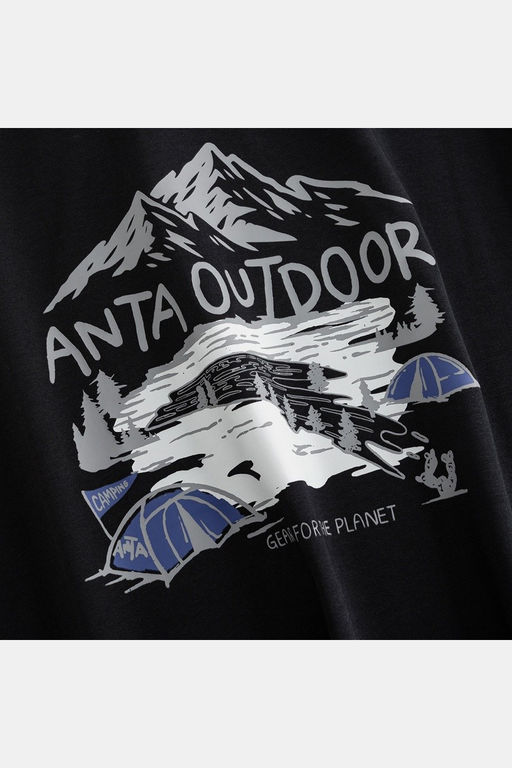 Футболка Черный ANTA OUTDOOR SS Tee  фото 5