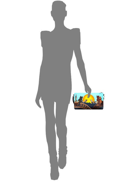 Сумка с аппликацией ДС-251-60 черный