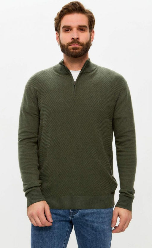 Джемпер F421-1570 khaki - Fine joyce фото 8