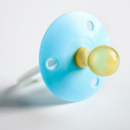 Соска-пустышка латексная классическая Пуговка с кольцом, от 0 мес., цвета МИКС - Крошка я фото 3