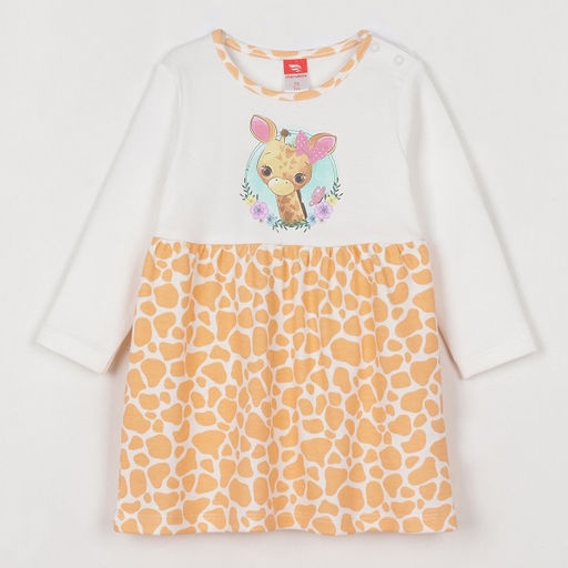 CRB wear/CSNG 62670-20-268 Платье для девочки, белый/Ex.Cherubino фото 3