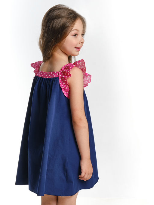 Платье для девочки UD 4529 т.синий - Mini maxi фото 2