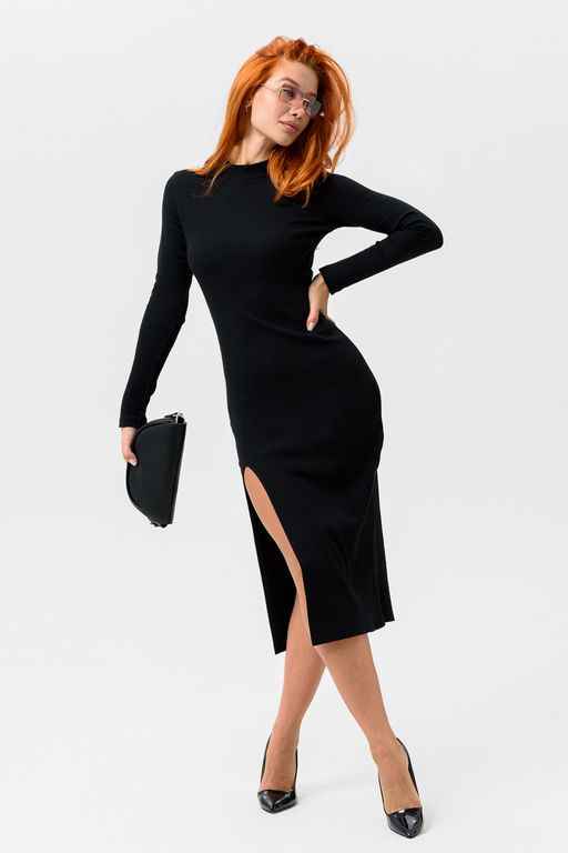 Платье длинное с разрезом 14442 - Натали фото 25