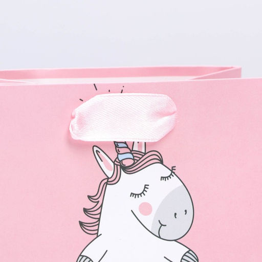 Цена за 12 шт. Пакет подарочный, упаковка, «Любовь единорога», 14 х 11 х 6,5 см