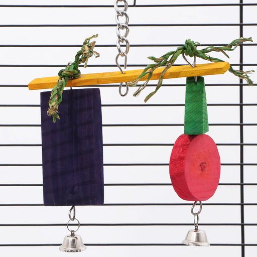 Игрушка для птиц Геометрия, 20 х 15 см - Пижон фото 4