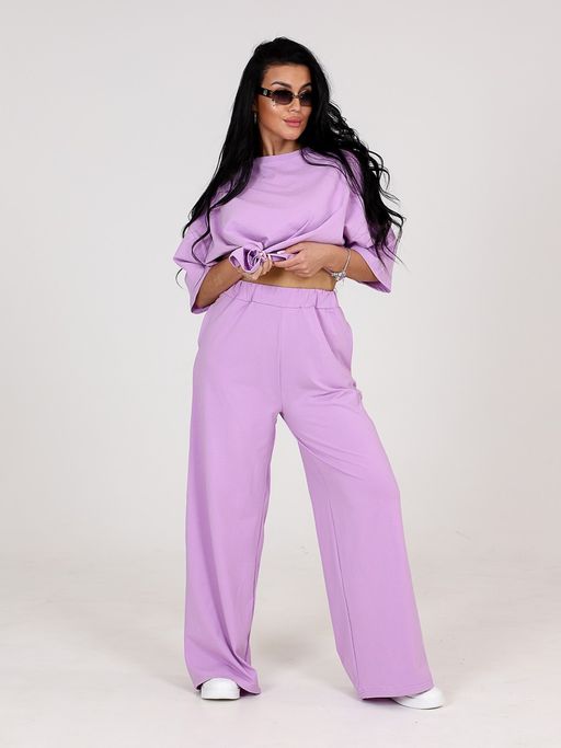 1029 ЖЕНСКИЙ СПОРТИВНЫЙ КОСТЮМ (Лаванда) - А-дина фото 4