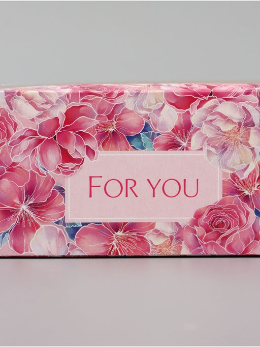 Цена за 5 шт. Коробка подарочная для макарун «Для тебя», 18×5.5×5.5 см