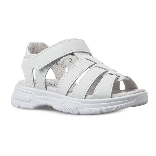 Сандалии для девочек из натуральной кожи Юничел  фото 4