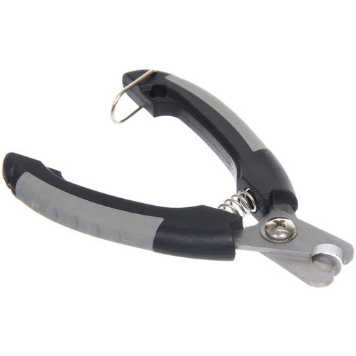 Цена за 2 шт. Когтерез для животных "ПРЕМИУМ - МОЙ БРО", прорезиненная ручка, с фиксатором, цвет серый/черный, 4.5*12.5см