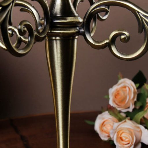 Подсвечник на 5 свечей бронза 25 см / 6305S /уп 30/ - ГалеонТрейд фото 8