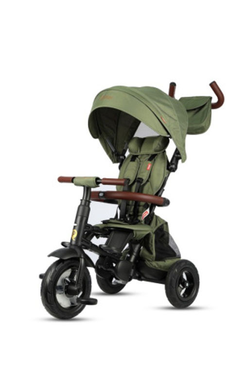 Велосипед 3-х колесный с ручкой управления QPlay Rito Deluxe